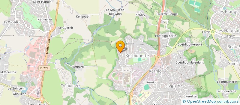 localisation de l'entreprise MONSIEUR FABIEN KASPERCIC  VANNES