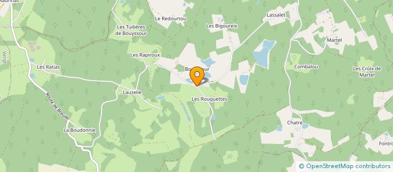 localisation de l'entreprise MONSIEUR FABIEN KAWKA  SANILHAC