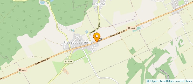 localisation de l'entreprise MONSIEUR FABIEN KAYSER à PREZ-SOUS-LAFAUCHE