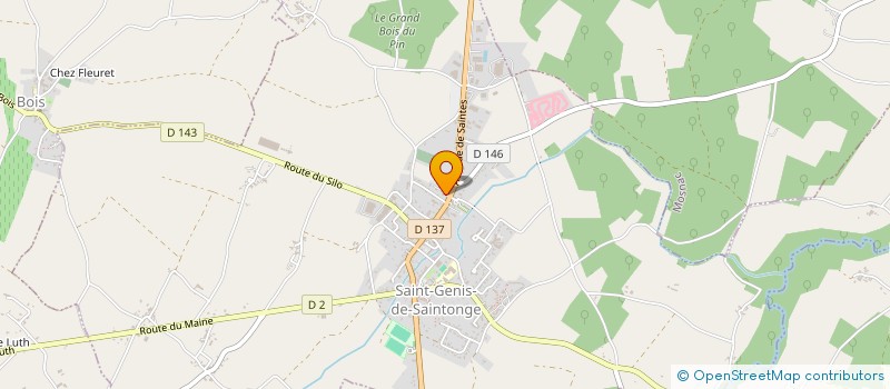 localisation de l'entreprise MONSIEUR FABIEN KEIM  SAINT-GENIS-DE-SAINTONGE