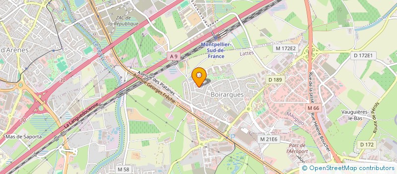 localisation de l'entreprise MONSIEUR FABIEN KERNINON à LATTES