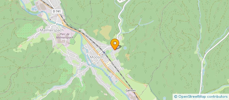 localisation de l'entreprise MONSIEUR FABIEN KIPFER  MOOSCH