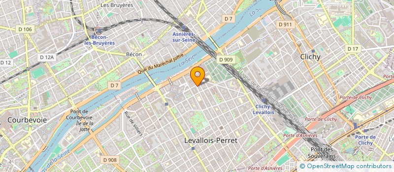 localisation de l'entreprise MONSIEUR FABIEN KLODZINSKI à LEVALLOIS-PERRET