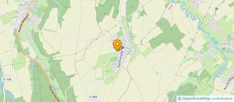 localisation de l'entreprise MONSIEUR FABIEN KOELBERT  RUEDERBACH