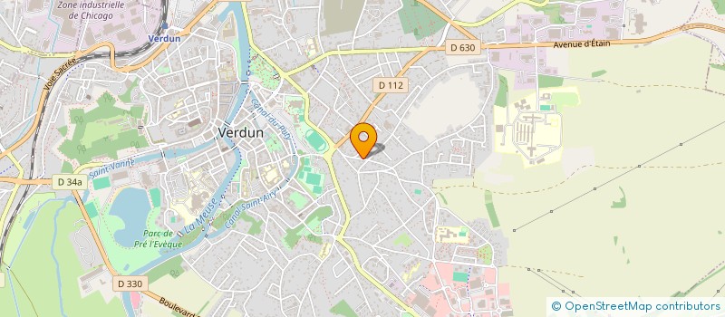localisation de l'entreprise MONSIEUR FABIEN KOVALENKO à VERDUN
