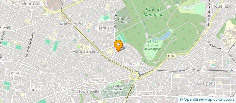 localisation de l'entreprise MONSIEUR FABIEN LACAILLE à LE HAVRE