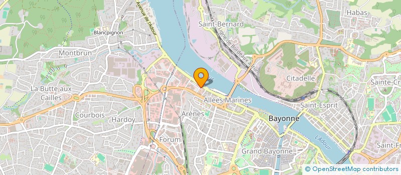 localisation de l'entreprise MONSIEUR FABIEN LACLAU-PUSSACQ à BAYONNE