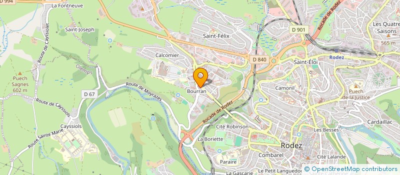 localisation de l'entreprise MONSIEUR FABIEN LACOSTE à SENE