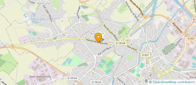 localisation de l'entreprise MONSIEUR FABIEN LAGAIZE à ANNEZIN