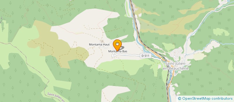 localisation de l'entreprise MONSIEUR FABIEN LAMBERT  SAINT-JULIEN-EN-BEAUCHENE