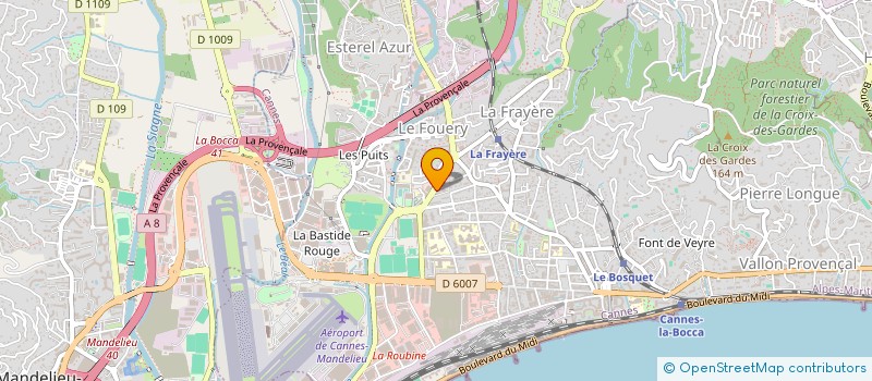 localisation de l'entreprise MONSIEUR FABIEN LANCIANO  CANNES