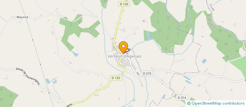 localisation de l'entreprise MONSIEUR FABIEN LANDOIS  VERTEUIL-D'AGENAIS