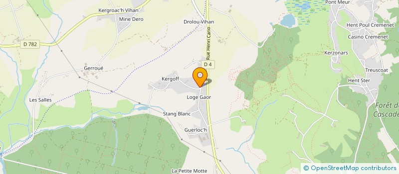 localisation de l'entreprise MONSIEUR FABIEN LANDUREN  SCAER