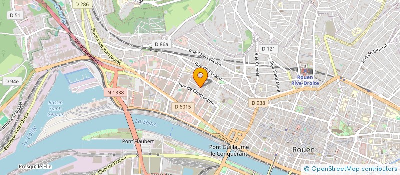 localisation de l'entreprise MONSIEUR FABIEN LANGLET à ROUEN