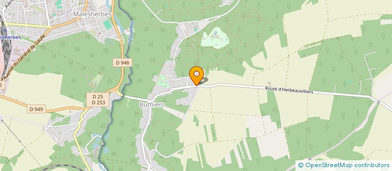 localisation de l'entreprise MONSIEUR FABIEN LANGLOIS  BUTHIERS