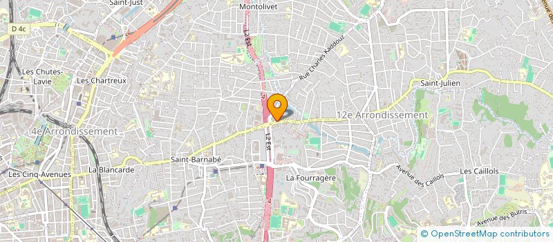 localisation de l'entreprise MONSIEUR FABIEN LANZA  MARSEILLE