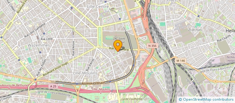 localisation de l'entreprise MONSIEUR FABIEN LAPOUGE  LILLE