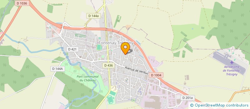 localisation de l'entreprise MONSIEUR FABIEN LARTIGUE  FONTENAY-TRESIGNY