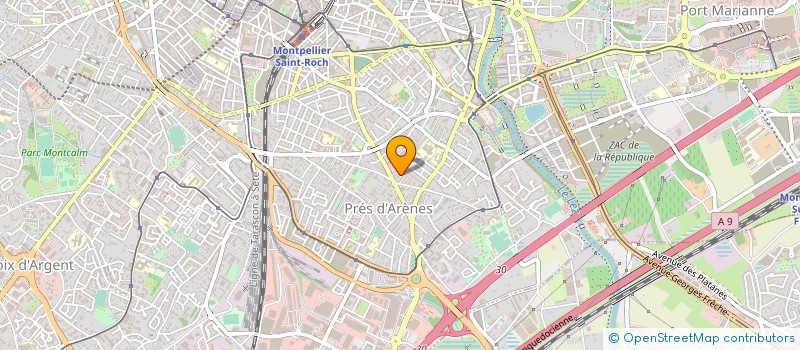 localisation de l'entreprise MONSIEUR FABIEN LASSAIGNE à MONTPELLIER