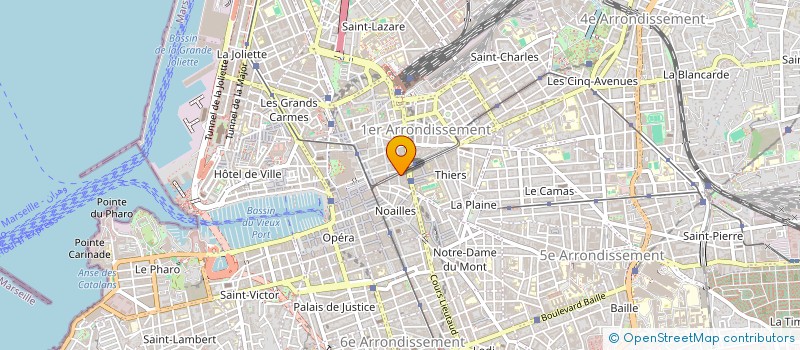 localisation de l'entreprise MONSIEUR FABIEN LATAGUERRA à MARSEILLE