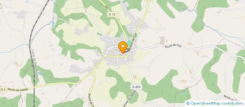 localisation de l'entreprise MONSIEUR FABIEN LAUILHE  HABAS