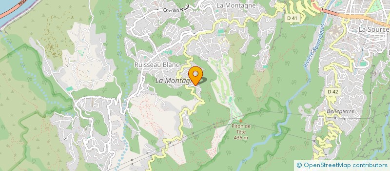 localisation de l'entreprise MONSIEUR FABIEN LAURET à SAINT-DENIS