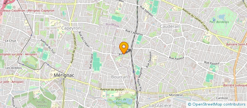 localisation de l'entreprise MONSIEUR FABIEN LAUZEILLE  BORDEAUX