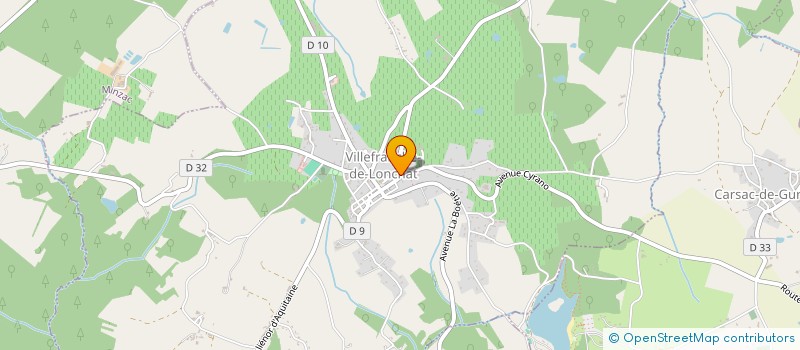 localisation de l'entreprise MONSIEUR FABIEN LAVAL  VILLEFRANCHE-DE-LONCHAT
