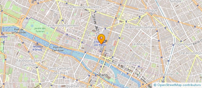 localisation de l'entreprise MONSIEUR FABIEN LAZE à PARIS