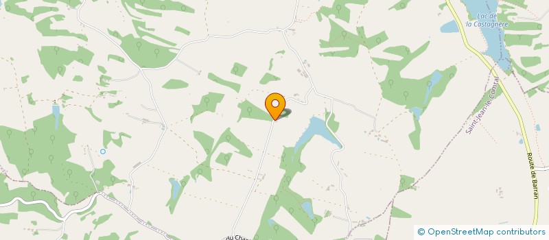 localisation de l'entreprise MONSIEUR FABIEN LE BRAS  BARRAN