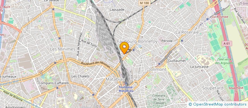 localisation de l'entreprise MONSIEUR FABIEN LE VAVASSEUR à TOULOUSE
