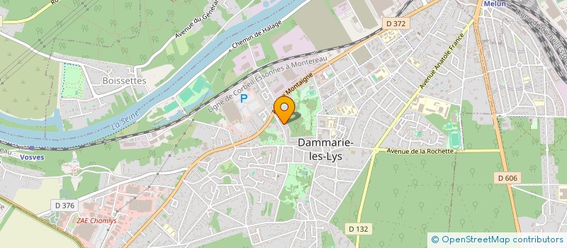 localisation de l'entreprise MONSIEUR FABIEN LECOUET à DAMMARIE-LES-LYS