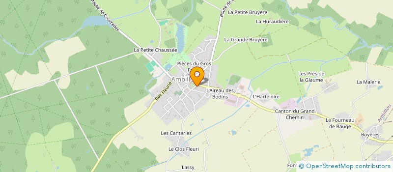 localisation de l'entreprise MONSIEUR FABIEN LEDET à AMBILLOU