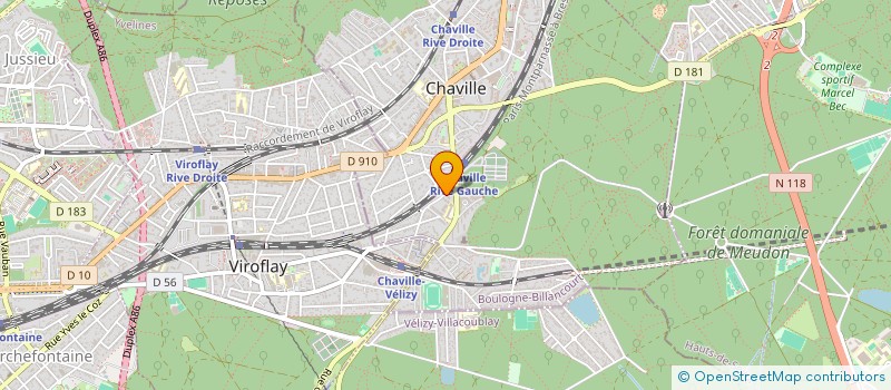 localisation de l'entreprise MONSIEUR FABIEN LEFRANC à CHAVILLE
