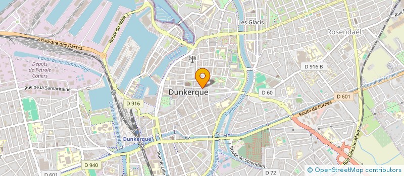 localisation de l'entreprise MONSIEUR FABIEN LEGRIS à DUNKERQUE