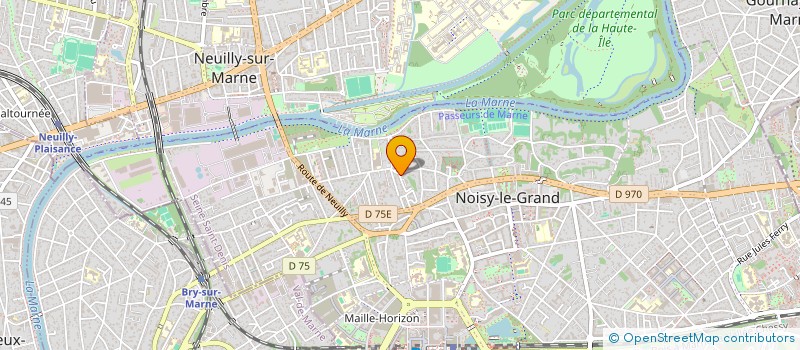 localisation de l'entreprise MONSIEUR FABIEN LEHMANN-MAIGRET  NOISY-LE-GRAND