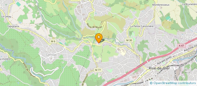 localisation de l'entreprise MONSIEUR FABIEN LEMARINEL  GENILAC