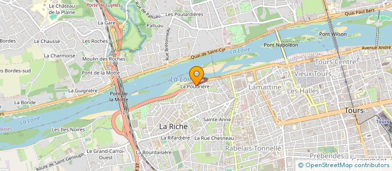 localisation de l'entreprise MONSIEUR FABIEN LEMONNIER  LA RICHE