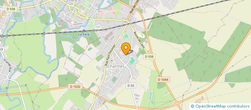 localisation de l'entreprise MONSIEUR FABIEN LENGLET à CHARMES