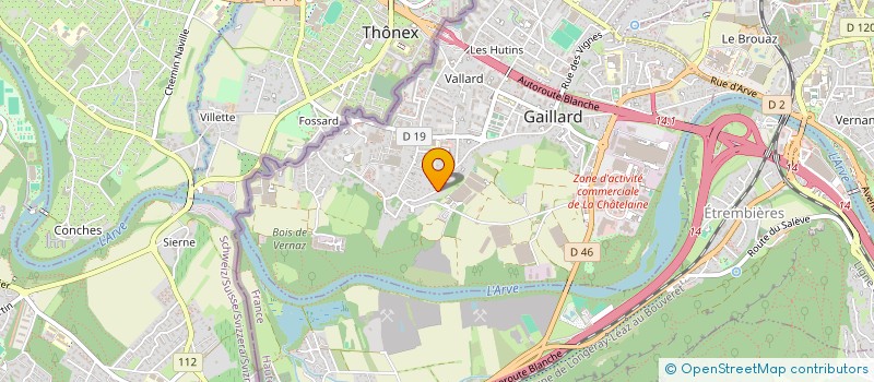 localisation de l'entreprise MONSIEUR FABIEN LENOTRE  GAILLARD