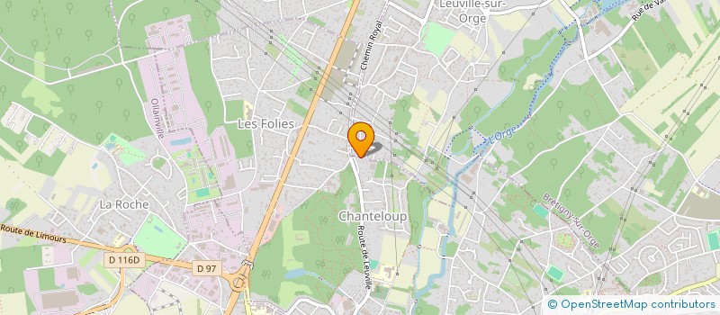 localisation de l'entreprise MONSIEUR FABIEN LENUD  SAINT-GERMAIN-LES-ARPAJON