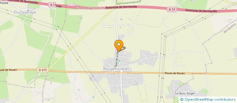 localisation de l'entreprise MONSIEUR FABIEN LEPRETRE  ROUGEMONTIERS