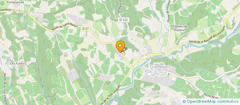 localisation de l'entreprise MONSIEUR FABIEN LEPROVOST  GRAMBOIS