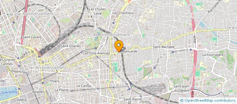 localisation de l'entreprise MONSIEUR FABIEN LERE à MARSEILLE