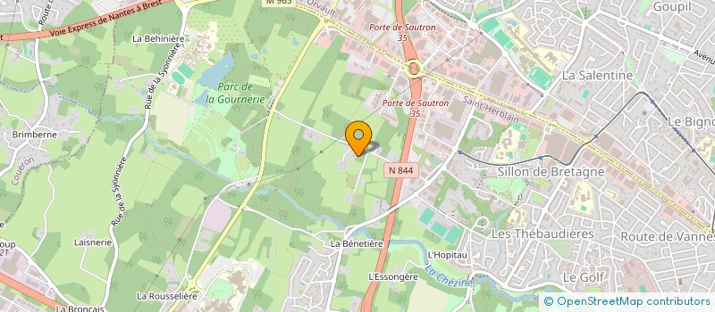 localisation de l'entreprise MONSIEUR FABIEN LEROY  SAINT-HERBLAIN