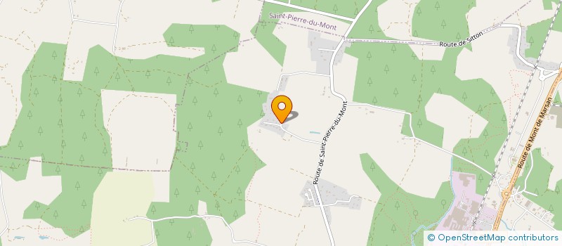 localisation de l'entreprise MONSIEUR FABIEN LESPINAS  HAUT-MAUCO