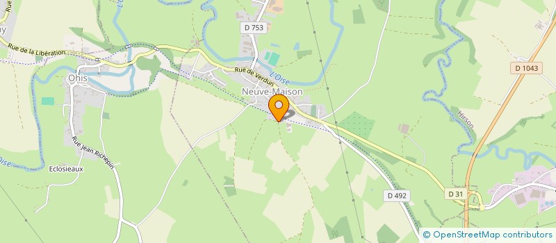 localisation de l'entreprise MONSIEUR FABIEN LEURQUIN  NEUVE-MAISON