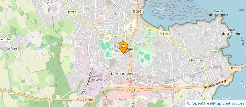 localisation de l'entreprise MONSIEUR FABIEN LEVACHER  DINARD