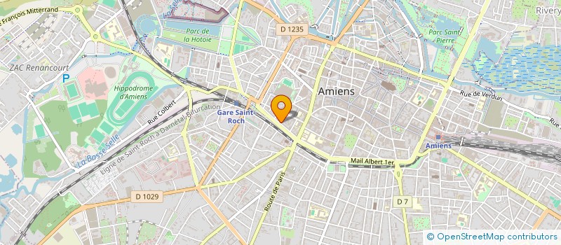 localisation de l'entreprise MONSIEUR FABIEN LEVEQUE  SALOUEL