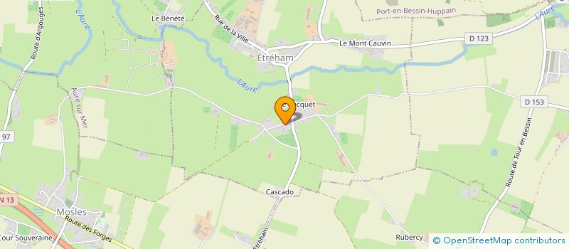 localisation de l'entreprise MONSIEUR FABIEN LEVILLY  ETREHAM